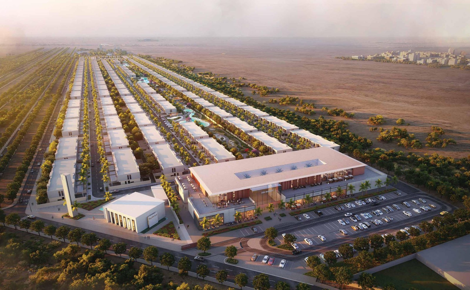 Nature-inspired homes at Sukoon by Sanzen